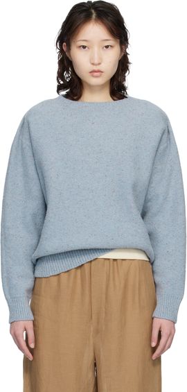 Baserange Baserange Blue Mea Sweater