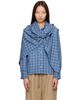 Baserange Baserange Blue Snell Scarf - 1