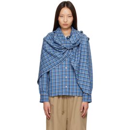 Baserange Baserange Blue Snell Scarf