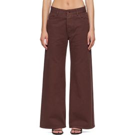 Baserange Baserange Brown Tajo Wide Trousers
