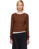 Baserange Baserange Brown Tier Sweater - 1