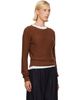 Baserange Baserange Brown Tier Sweater - 2