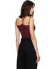 Baserange Baserange Burgundy Nida Tank Top - 3