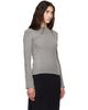 Baserange Baserange Gray Omato Long Sleeve T-shirt - 2