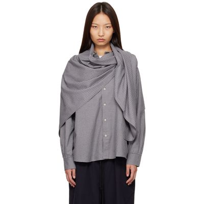 Baserange Baserange Gray Snell Scarf
