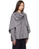Baserange Baserange Gray Snell Scarf - 2