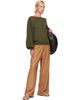 Baserange Baserange Green & Brown Calla Sweater - 4