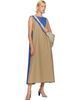 Baserange Baserange Khaki & Blue Tres Maxi Dress - 4