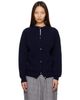 Baserange Baserange Navy Mea Cardigan - 1