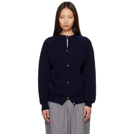 Baserange Baserange Navy Mea Cardigan