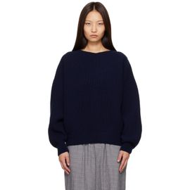 Baserange Baserange Navy Mea Sweater