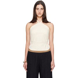 Baserange Baserange Off-White Mar Top