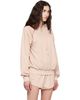 Baserange Baserange Pink Fold Hoodie - 2