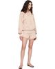 Baserange Baserange Pink Fold Hoodie - 4