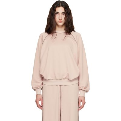 Baserange Baserange Pink Fold Sweatshirt