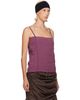 Baserange Baserange Purple Shok Slip Camisole - 2