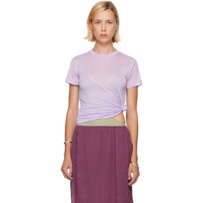 Baserange Baserange Purple Tee T-shirt