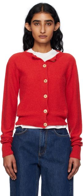 Baserange Baserange Red Tier Cardigan