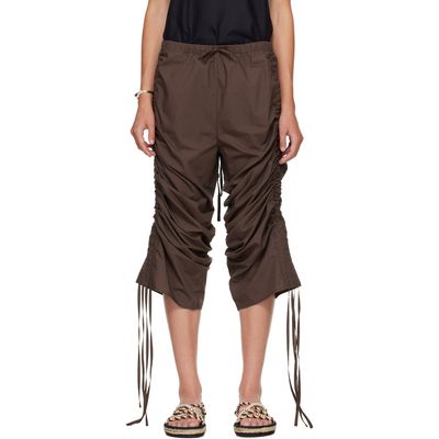 Baserange Baserange SSENSE Exclusive Brown Pictorial Lounge Pants