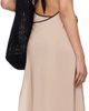 Baserange Baserange SSENSE Exclusive Pink Apron Wrap Midi Dress - 3