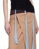 Baserange Baserange Tan Organic Cotton Fleece Brig Maxi Skirt - 4