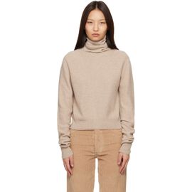 Baserange Baserange Tan Tier Turtleneck