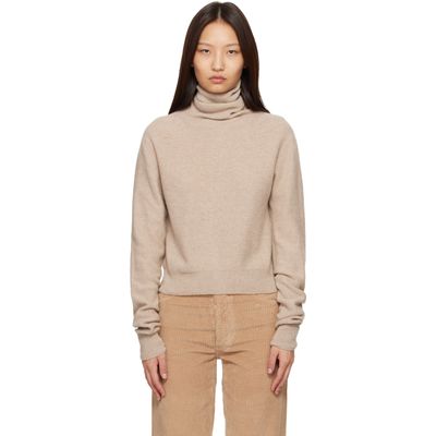 Baserange Baserange Tan Tier Turtleneck
