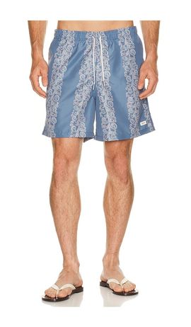 Bather Bather Coral Fiesta Printed Swim Trunks