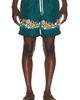 Bather Bather Evergreen Lawn Printed Swim Trunks - 1