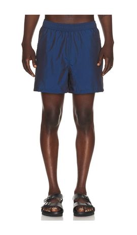Bather Bather Iridescent Sapphire Swim Trunks