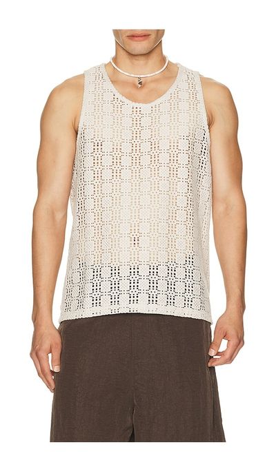 Bather Bather Lattice Tank Top