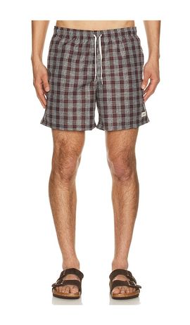 Bather Bather Printed Classic Swim Trunk