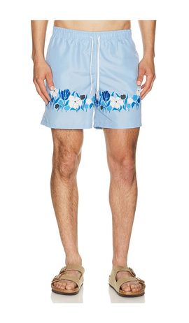 Bather Bather Regatta Lawn Printed Swim Trunks