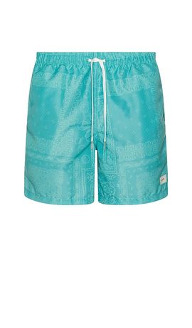 Bather Bather Tonal Bandana Swim Trunks