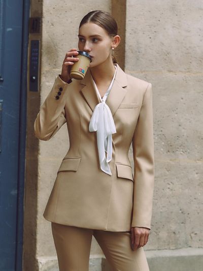 BAU by Bride And You Trinity Double Breasted Tailored Blazer