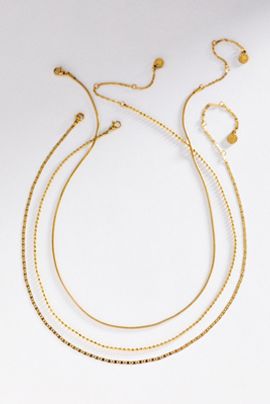 BaubleBar Anita Water-Resistant Necklaces, Set of 3