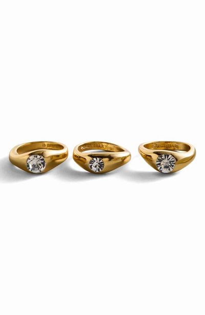 BaubleBar BaubleBar Abigail Set of 3 Rings