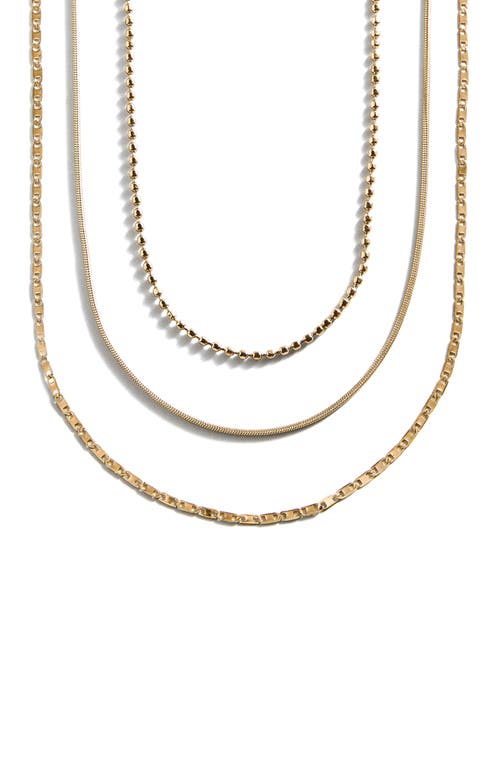 BaubleBar BaubleBar Anita Set of 3 Water Resistant Necklaces