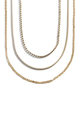 BaubleBar BaubleBar Anita Set of 3 Water Resistant Necklaces