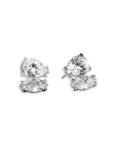 Baublebar Baublebar Antonella Double Crystal Stud Earrings