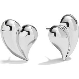 BaubleBar BaubleBar Better Together Heart Stud Earrings
