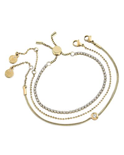 Baublebar Baublebar Catherine Mixed Chain Bracelets, Set of 3