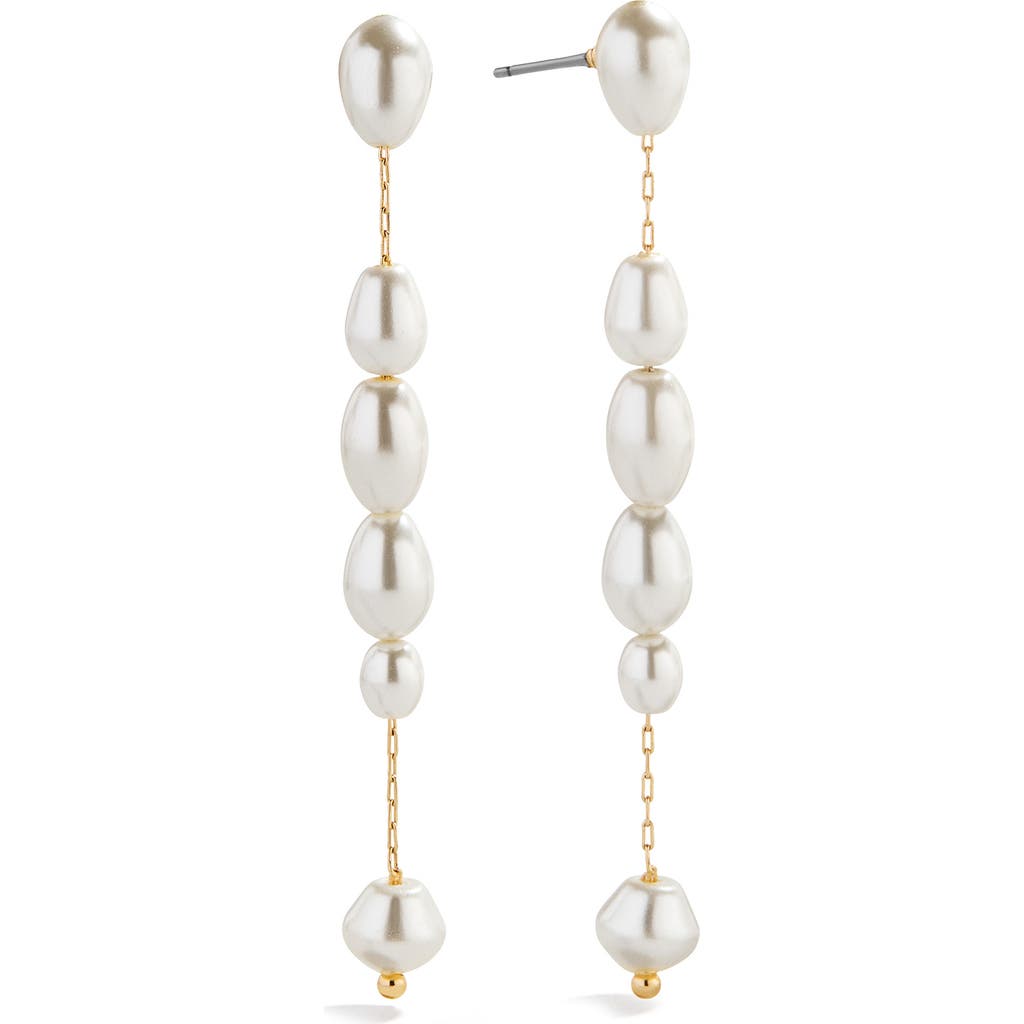 BaubleBar BaubleBar Cindy Linear Drop Earrings