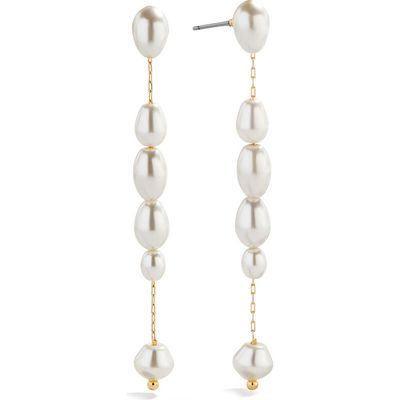 BaubleBar BaubleBar Cindy Linear Drop Earrings