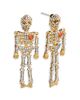 Baublebar Baublebar Crystal Skeleton Drop Earrings - 1