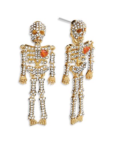 Baublebar Baublebar Crystal Skeleton Drop Earrings