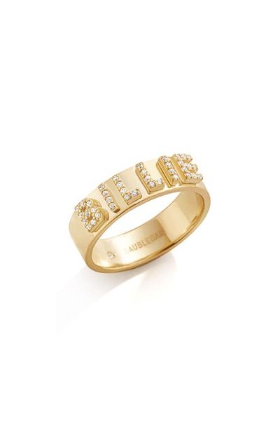BaubleBar BaubleBar Custom Block Ring