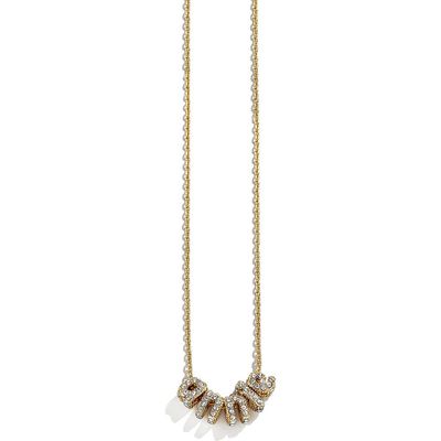 BaubleBar BaubleBar Custom Bubble Letter Pendant Necklace