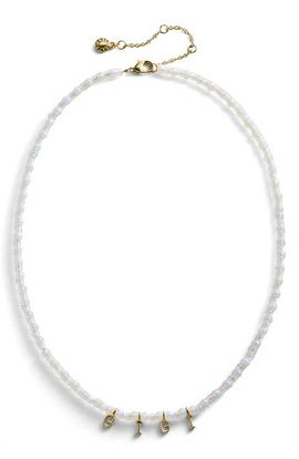 BaubleBar BaubleBar Custom Dainty Beaded Necklace