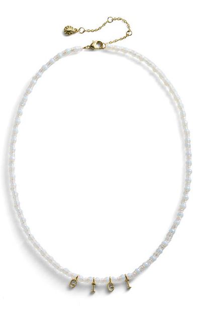 BaubleBar BaubleBar Custom Dainty Beaded Necklace